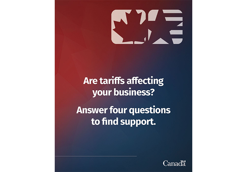 Are tariffs affecting your business? Answer four questions to find support.