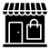 Icon of a shop front