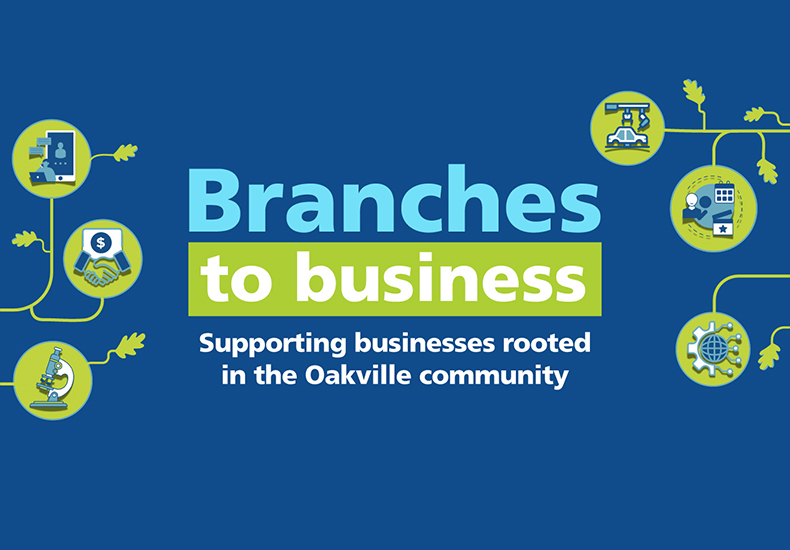 Branches to Business Branches to Business: Supporting businesses rooted in the Oakville community
