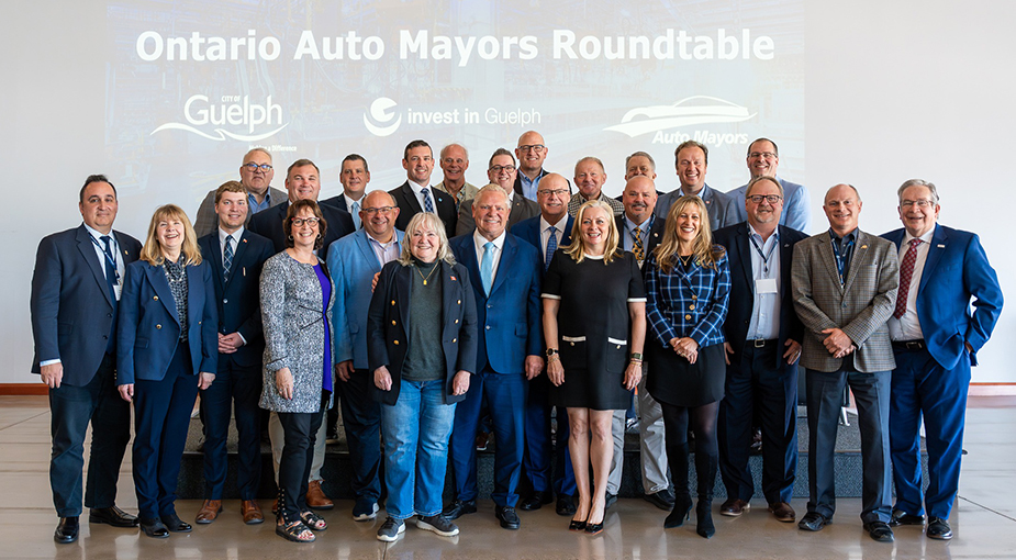 Ontario Auto Mayors Roundtable group